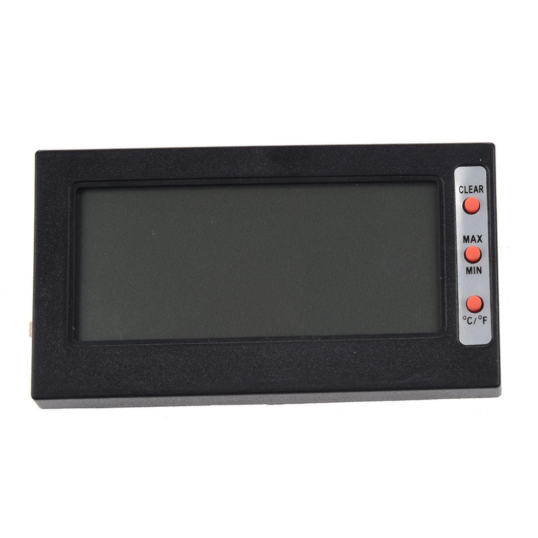 LCD Screen Digital Thermometer C / F hygrometer Max Min Memo