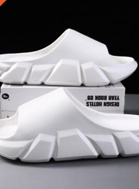 Summer Men's Slippers Thick Platform Luxury Beach Sandal