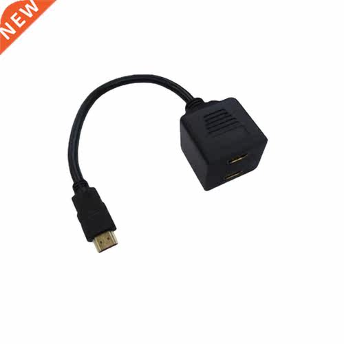 1.4V HDMI-Compatible Splitter Cable 1 Male To Dual HDMI 2 Fe