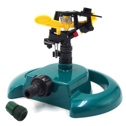 Adjustable Garden Lawn Irrigation Double Outlet Rocker Nozzl