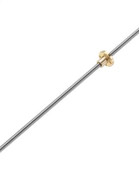 300mm T6 Lead Screw 6mm Thread 1mm Pitch Lead Screw with Co