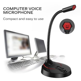 Karaoke Microphone Vocal Recording Concert Studio PC USB 3.5