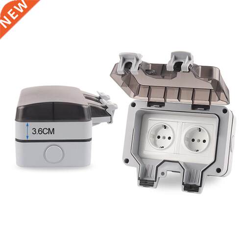 IP66 EU Germany Standard large plug Waterproof Outdoor Wall