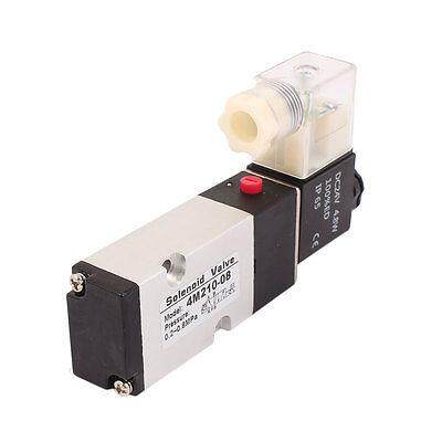 4M210-08 2 Position 5 Way RC1/4 Neutral Air Selector Solenoi