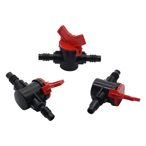 8 mm Hose Valve Connector Garden Drip Irrigation Fittings Qu