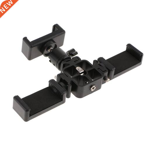 Multfunctonal Trple Three Heads Lve Support Bracket Hold