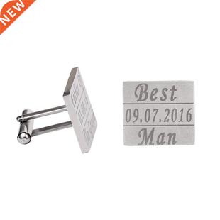 Custom French shirt cuff links for men and women, DIY latti