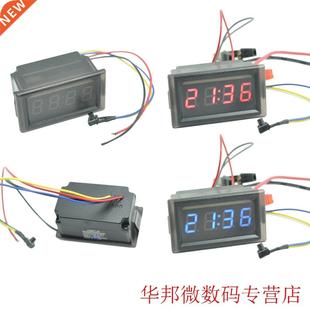 1pcs Inrument Measurement Thermometer Car LED 4 Digital Di