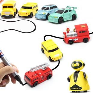 Magic Pen Inductive Car Truck Follow Any Drawn Black Line Tr
