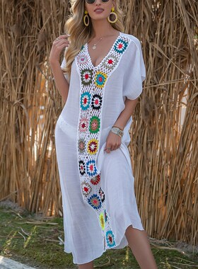 Women Beach Dress Cover-Ups Swimsuit Cover Ups 2021 Beachwea