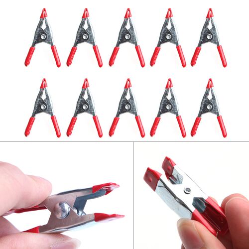 10PCS/lot Metal Spring Clamps 2