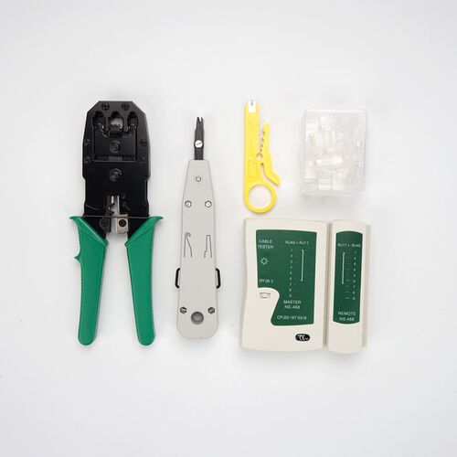 8Pcs/Set 45 11 12 CAT5 Portable LAN Network Repair Too