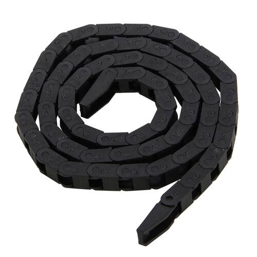 Black CNC Machine Tool 7*7mm Plastic Nylon Cable Carrier Dr
