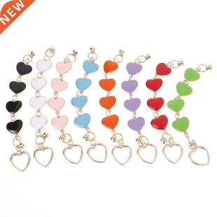 1pc Mobile Phone Strp Lnyrd Colorful Hert Rope For Cell