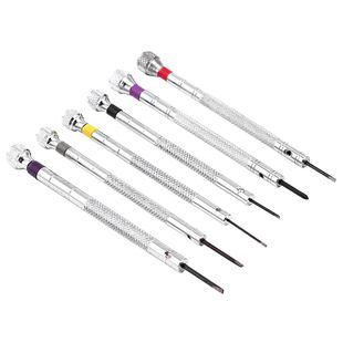 6 Piece Precision Jewelers Screwdriver Watchmaker Tools