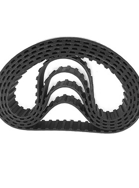 1Pcs 172XL To 206XL Rubber Pulley Timing Belt Close Loop Syn