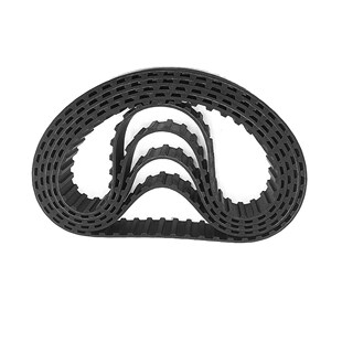 1Pcs 172XL To 206XL Rubber Pulley Timing Belt Close Loop Syn