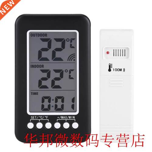 VBESTLIFE LCD Digital Thermometer Indoor Outdoor Thermometer