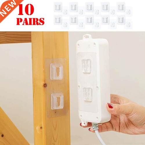 Double sided adhesive wall hook hook strong transparent hook