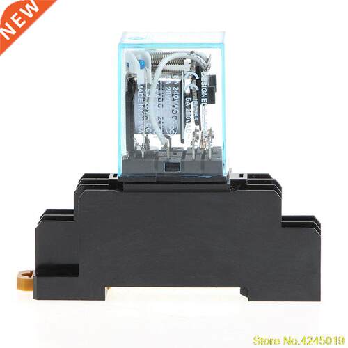 8 Pin MY2NJ Relay 24 V DC Small Relay 5A DPDT Coil With Base