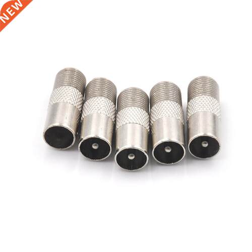 5pcs/lot B Quick Plug RF Coax F Female To RF Male Connecto