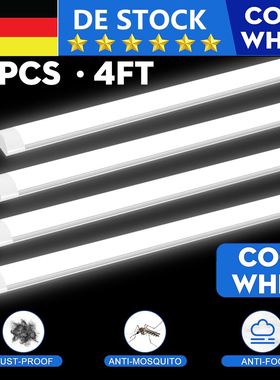 4PCS 120cm AC85-265V LED Surface Mount Lights 285SMD LED Ba