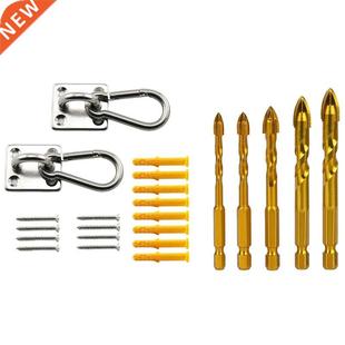 5 Pcs Drill Bit Set for Tile,Concrete,Brick,Glass,Plastic an