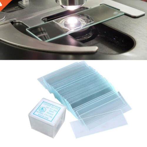 37ME 150pc Microscope Slides and Square Cover Glass for Opti