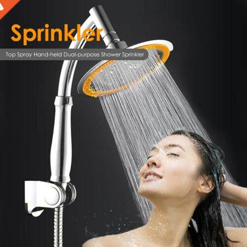 4/6inch Luxury ABS Plastic Round Large Rainfall Shower Head