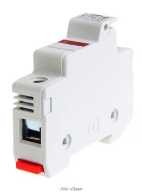 RT18-32X AC 32A 1 Pole 10x38mm DIN Rail Mount Fuse Holder Ba