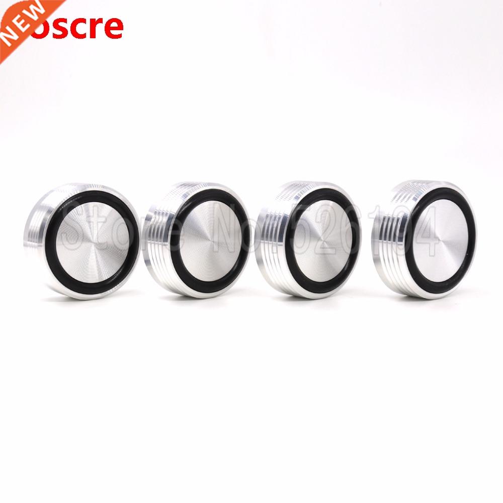 4pcs 39 x 17mm Aluminum Audio Amplifier Speaker Feet Spikes