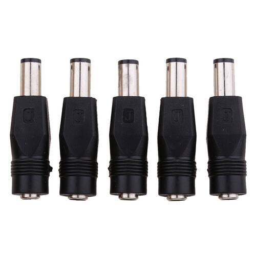 5Pieces DC Power 7.4x5.0mm Male Plug to 5.5x2.1mm Female Jac