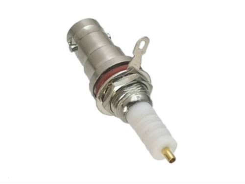 10Pcs Connector RP-BNC Female Plug Bulkhead Nut SHV 5000V Hi
