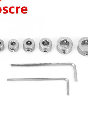 6pcs 3-10mm Drill Depth Stop Bit Collar Set Drilling Limit R