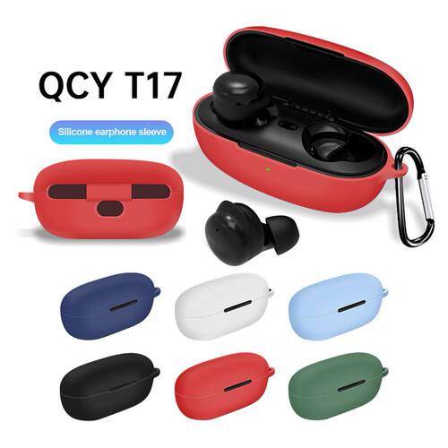 Wireless Bluetooth-Compatible Ebuds Case for QCY T17 Prote