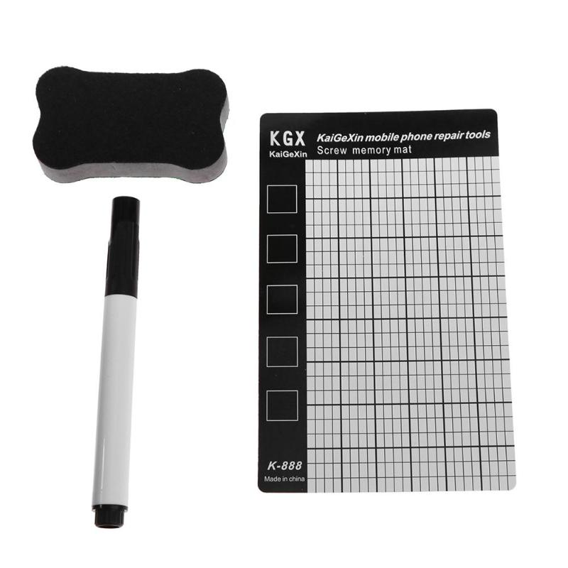 K-888 Magnetic Screw Memory Mat Chart Profession Phone Repai