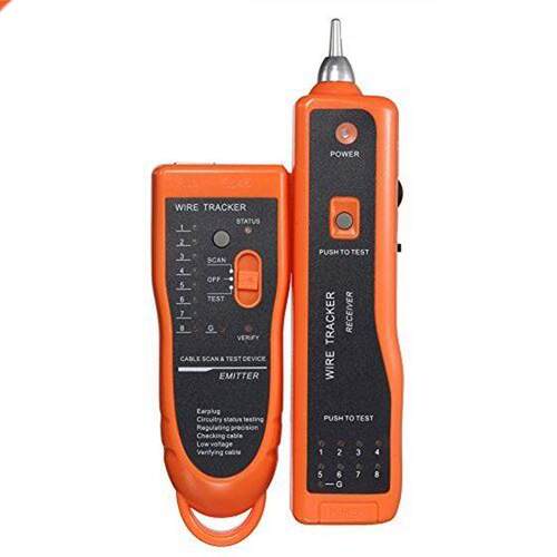 Ethernet LAN Phone toner BNC RJ45 RJ11 tracker Wire tracer C