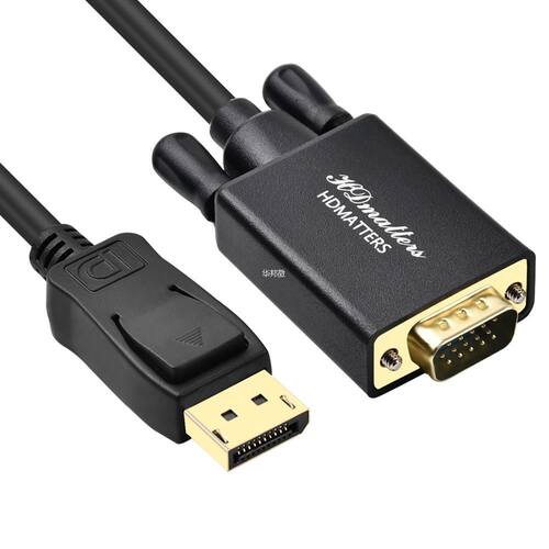 Displayport to VGA cable DP to VGA converter adapter cable