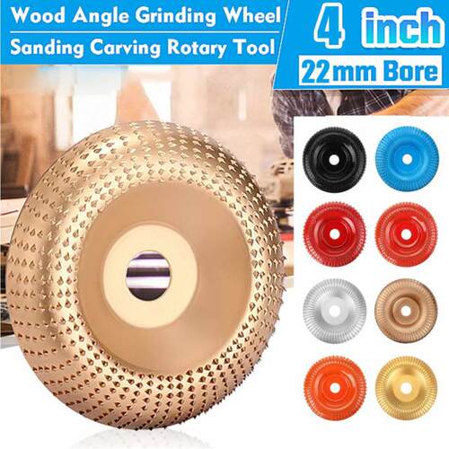 Round Wood Angle Grinding Wheel Abrasive Disc Angle Grinder
