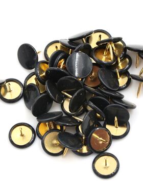 50pcs/set Metal Push Pins Pushpins Thumb Map Drawing Push Pi