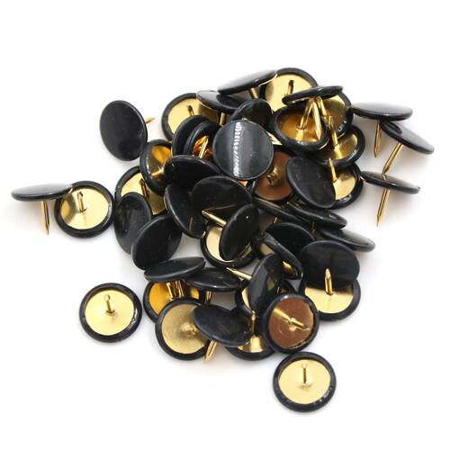 50pcs/set Metal Push Pins Pushpins Thumb Map Drawing Push Pi