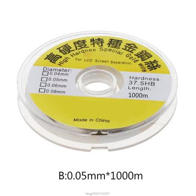 0.04/0.05/0.06/0.08/0.1mm High Strength Alloy Gold Molybdenu