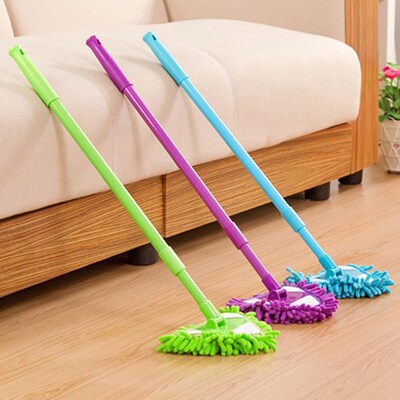 180 Degree Rotatable Adjustable Triangle Cleaning Mop wall C