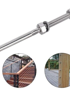 10 Pairs Threaded Terminal Stud and Stemball Swage Cable Ten