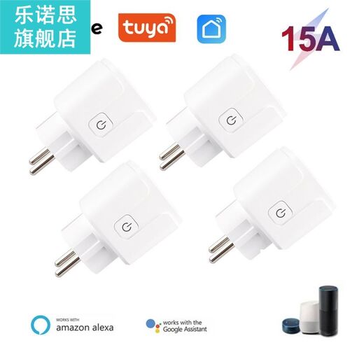ZigBee Tuya Smart Life Plug Socket EU 15A 3500W Power Monito