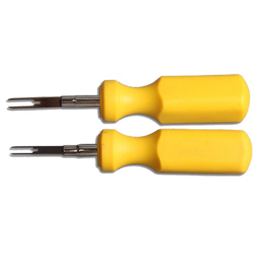 2Pcs/Set 3mm+2mm Car Wiring Connector Pin Release Extractor