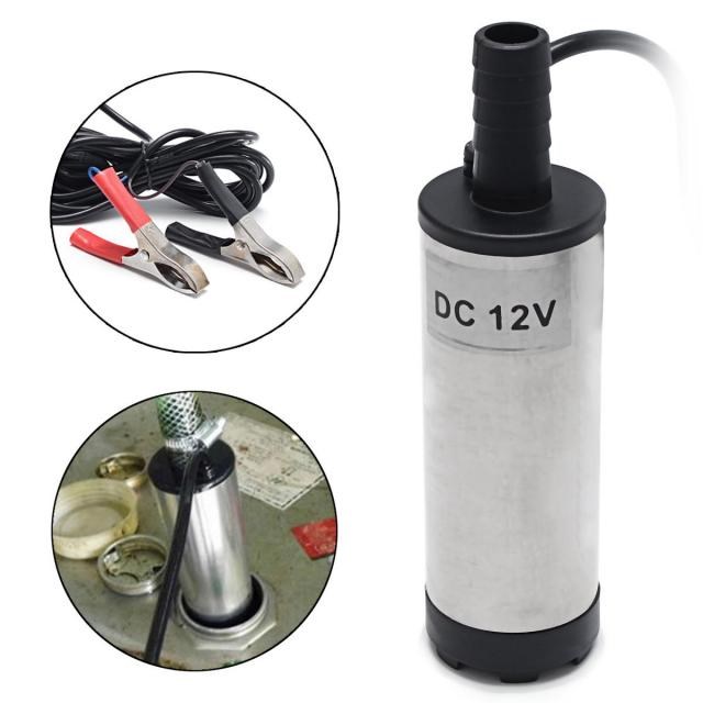 38MM Electric Submersible Pump DC 12V Mini Oil Water Pump Tr