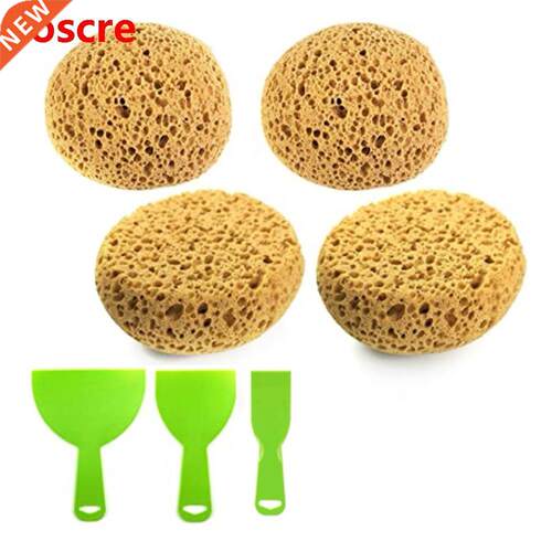 DIY Solid Easy Clean Scraper Texture Sponge Portable Soft Re
