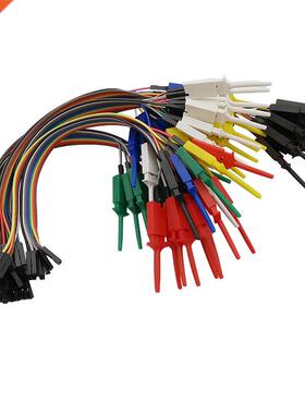 10Pcs/lot Test Hook Clp Test Leads Logc Analyzer Cable Gr