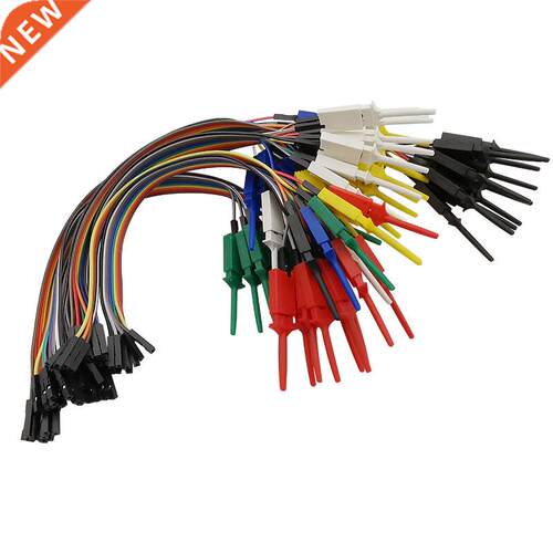 10Pcs/lot Test Hook Clp Test Leads Logc Analyzer Cable Gr